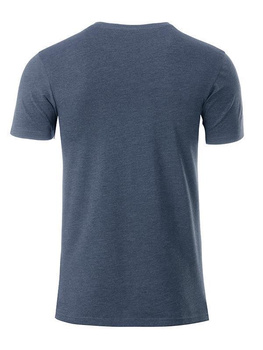 Herren T-Shirt aus Bio-Baumwolle ~ hell-denim-melange S