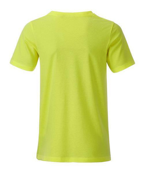 Kinder T-Shirt aus Bio-Baumwolle ~ acid-gelb XS