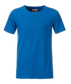 Kinder T-Shirt aus Bio-Baumwolle ~ kobaltblau S