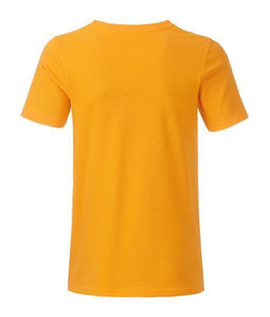 Kinder T-Shirt aus Bio-Baumwolle ~ goldgelb XS