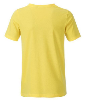 Kinder T-Shirt aus Bio-Baumwolle ~ gelb XS