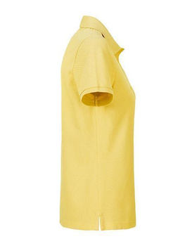 Damen Basic Poloshirt aus Bio Baumwolle ~ hell-gelb S