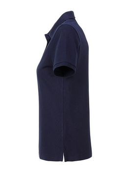 Damen Basic Poloshirt aus Bio Baumwolle ~ navy XXL