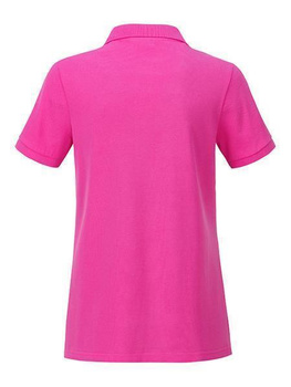 Damen Basic Poloshirt aus Bio Baumwolle ~ pink XXL