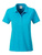 Damen Basic Poloshirt aus Bio Baumwolle ~ trkis XL