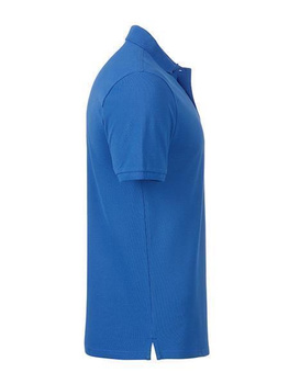 Herren Basic Poloshirt aus Bio Baumwolle ~ kobaltblau XL