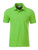 Herren Basic Poloshirt aus Bio Baumwolle ~ lime-grn M