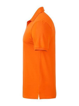 Herren Basic Poloshirt aus Bio Baumwolle ~ orange XXL