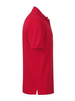 Herren Basic Poloshirt aus Bio Baumwolle ~ rot L