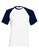 Shortsleeve Baseball T-Shirt wei/deepnavy 3XL