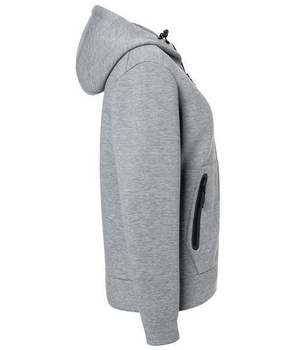 Damen Hooded Jacket ~ light-melange S