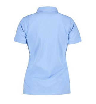 Business Damen Poloshirt | Stretch ~ Hellblau L