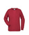 Damen Sweatshirt aus Bio-Baumwolle ~ carmine-rot-melange XS