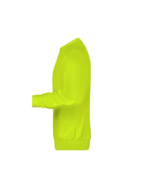 Herren Sweatshirt aus Bio-Baumwolle ~ acid-gelb XL