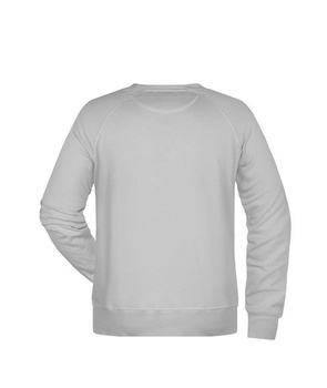 Herren Sweatshirt aus Bio-Baumwolle ~ ash XXL