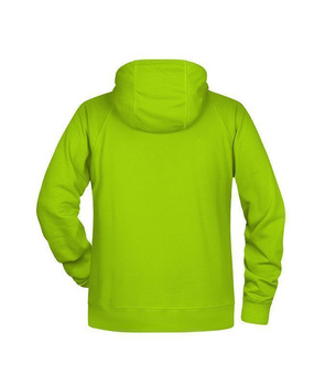 Herren Kapuzensweater aus Bio Baumwolle ~ acid-gelb 4XL