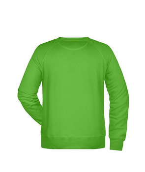 Herren Sweatshirt aus Bio-Baumwolle ~ lime-grn M