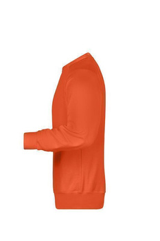 Herren Sweatshirt aus Bio-Baumwolle ~ orange XL