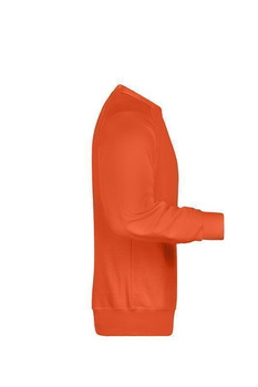 Herren Sweatshirt aus Bio-Baumwolle ~ orange XXL