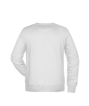 Herren Sweatshirt aus Bio-Baumwolle ~ wei M