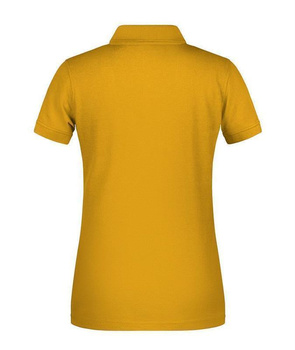 Damen BIO Arbeits Poloshirt ~ goldgelb XL