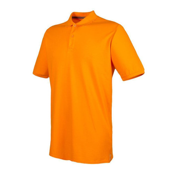 Herren Microfine-Piqu Polo Shirt~ Bright orange 3XL