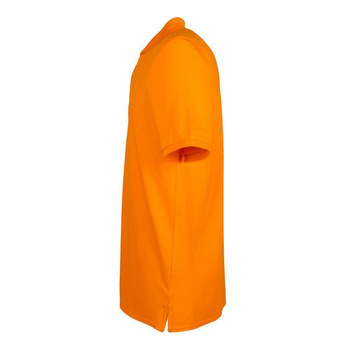 Herren Microfine-Piqu Polo Shirt~ Bright orange 3XL