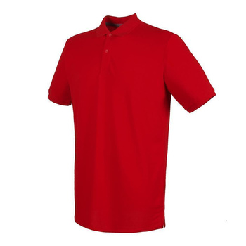 Herren Microfine-Piqu Polo Shirt~ Classic rot 3XL
