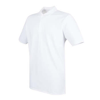 Herren Microfine-Piqu Polo Shirt~ wei 3XL