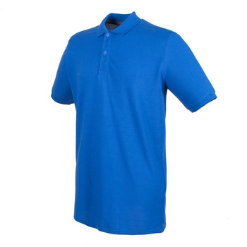 Herren Microfine-Piqu Polo Shirt~ Royal 4XL