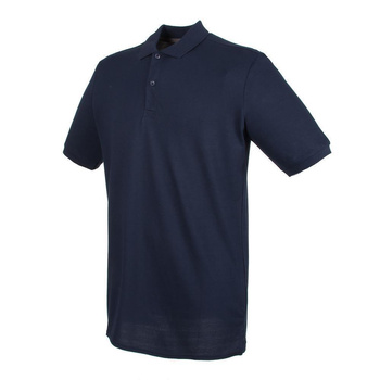 Herren Microfine-Piqu Polo Shirt~ Oxford navy 4XL