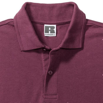 Strapazierfhiges Mischgewebe-Poloshirt / 599M ~ burgund L