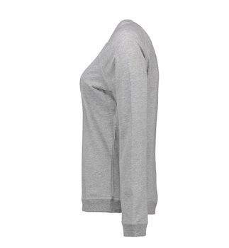 Damen ID Sweatshirt Core o-neck ~ Grau meliert 2XL