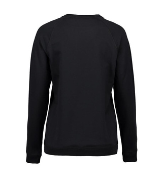Damen ID Sweatshirt Core o-neck ~ Schwarz 2XL