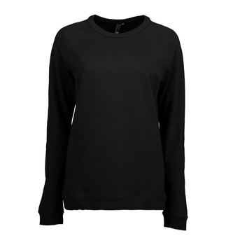 Damen ID Sweatshirt Core o-neck ~ Schwarz 3XL