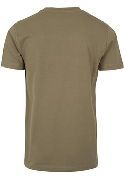 Hochwertiges Rundhals T-Shirt ~ olive 5XL