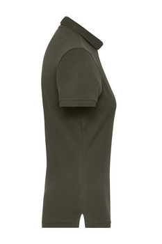 Damen BIO Stretch Poloshirt ~ olive XS